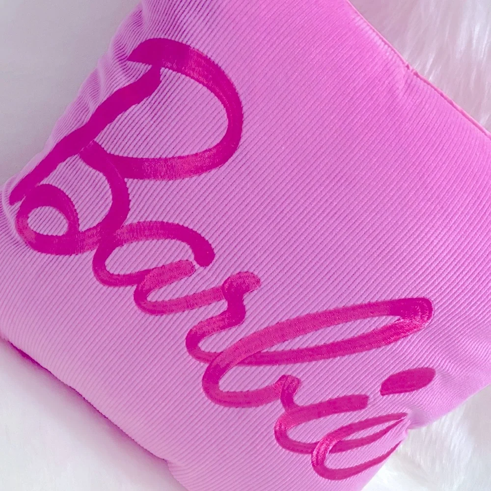 Barbie x Typo Barbie Square Cushion NWT LE Excellent Condition